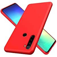 KSHOP Compatible con Funda Xiaomi Redmi Note 8 ProSilicona Líquida Ultrafina Flexible TPU Gel Case Anti-Deslizante-Anti…